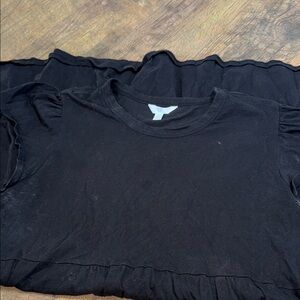 Time and Tru Black Mini Dress